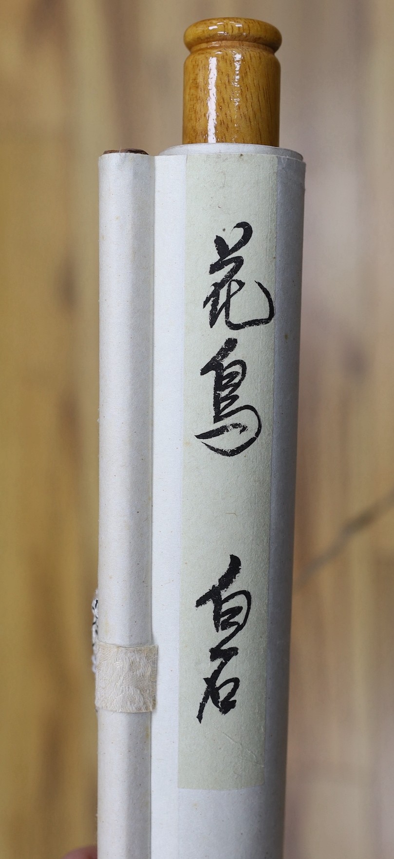 Two Chinese scroll pictures